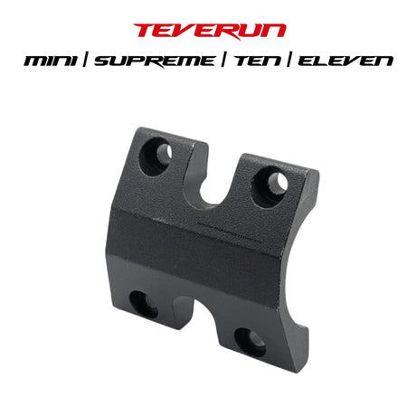 TEVERUN FIGHTER 10, 10+, 11, 11+ & SUPREME & 7260R 2024 & 2025 | CACHE DE SUPPORT POIGNEE, vue principale de face, pièce de rechange certifiée (Poignées) compatible Volt pour trottinette électrique.