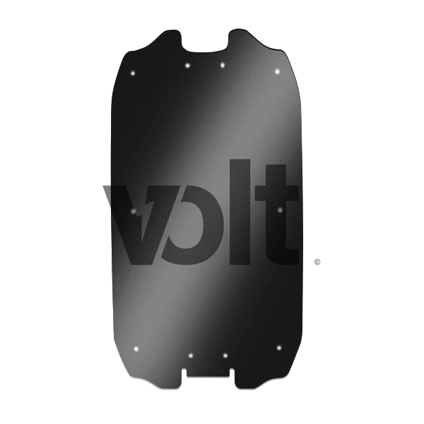 CARBON REVO DOUBLURE DE DECK 3MM NOIR TRANSLUCIDE - DUALTRON ULTRA