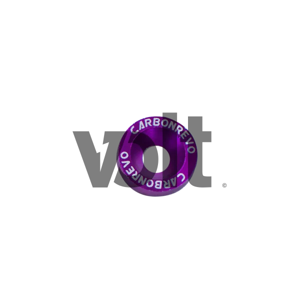 CARBON REVO RONDELLES ALUMINIUM VIOLET (10 PAR SET) - UNIVERSEL