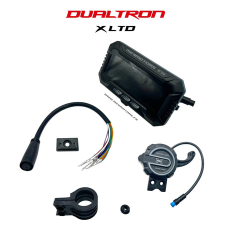 DUALTRON X LTD | DISPLAY EY4 (X Limited) + ACCÉLÉRATEUR CONNECTEUR RAPIDE, vue principale de face, pièce de rechange certifiée (Écrans / Displays) compatible Volt pour trottinette électrique.