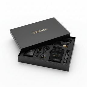Advance + Boîte, vue principale de face, accessoire et composant d'origine compatible PURE pour véhicule de mobilité urbaine.