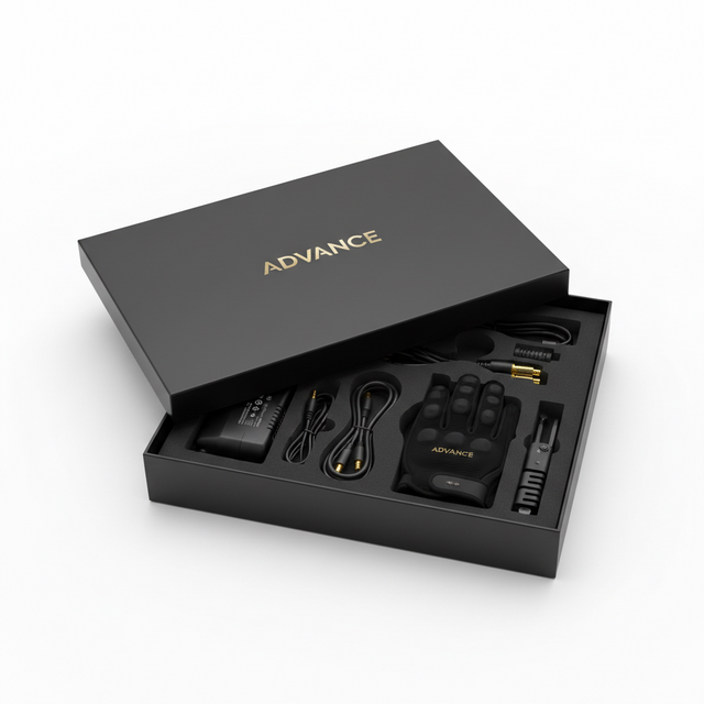 Advance + Boîte, vue principale de face, accessoire et composant d'origine compatible PURE pour véhicule de mobilité urbaine.