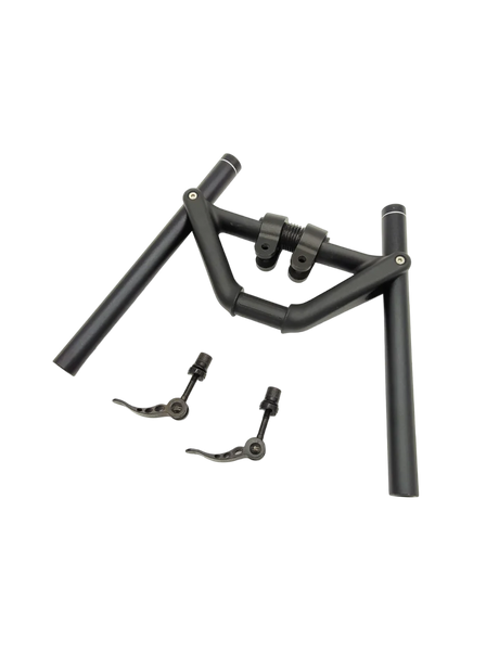 DUALTRON | GUIDON PLIABLE, vue principale de face, pièce de rechange certifiée (Guidons et potences) compatible Volt pour trottinette électrique.