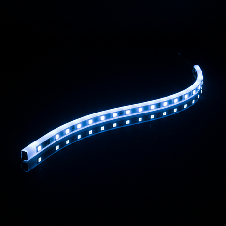 Bande de guidage lumineuse LONGUE Inmotion V10, vue principale de face, pièce de rechange certifiée (Monocycle électrique) compatible Blueway pour véhicule de mobilité urbaine.