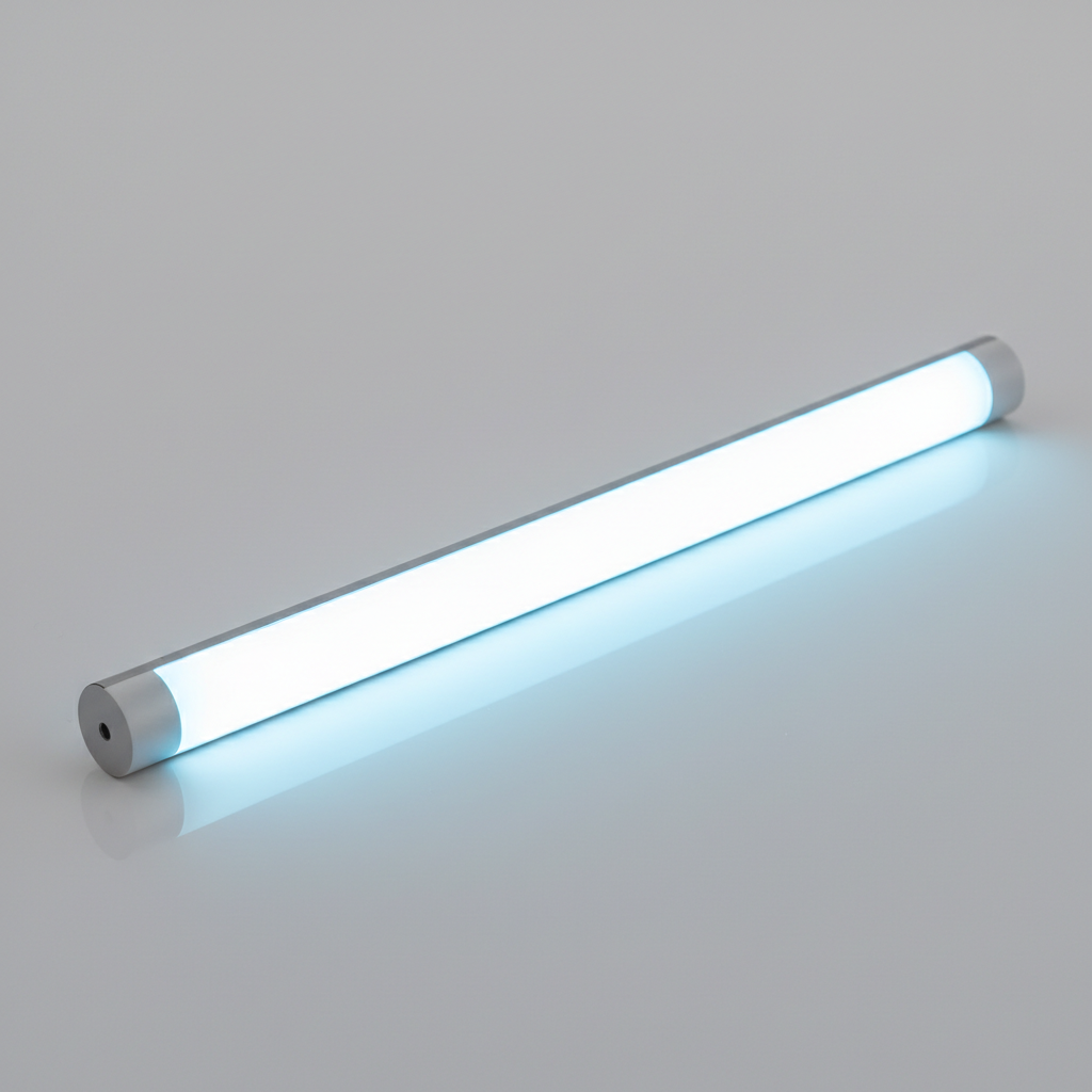 Bande de guide lumineux A MOYEN Inmotion V10, vue principale de face, pièce de rechange certifiée (Monocycle électrique) compatible Blueway pour véhicule de mobilité urbaine.