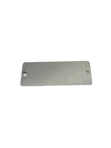EK1 | PLAQUE NOM POIGNÉE PASSAGER, vue principale de face, pièce de rechange certifiée (Poignées) compatible Volt pour trottinette électrique.