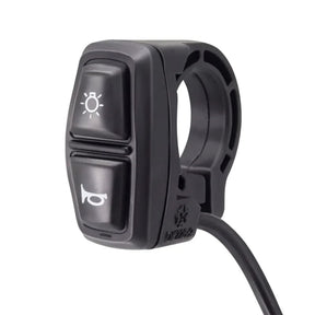 Panneau de boutons de commutation pour éclairage et klaxon de scooter