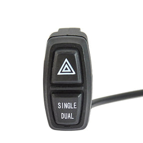Panneau de boutons Interrupteur à double moteur Lumière de secours