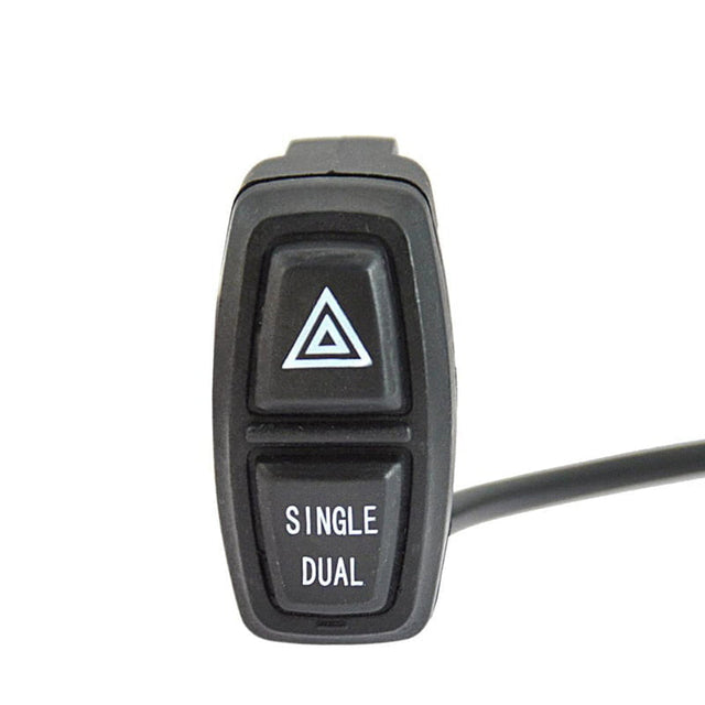 Panneau de boutons Interrupteur à double moteur Lumière de secours