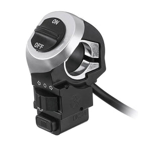 Bouton clignotant avec lumières et klaxon