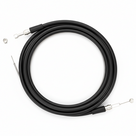 Câble de frein complet, vue principale de face, accessoire et composant d'origine compatible PURE pour véhicule de mobilité urbaine.
