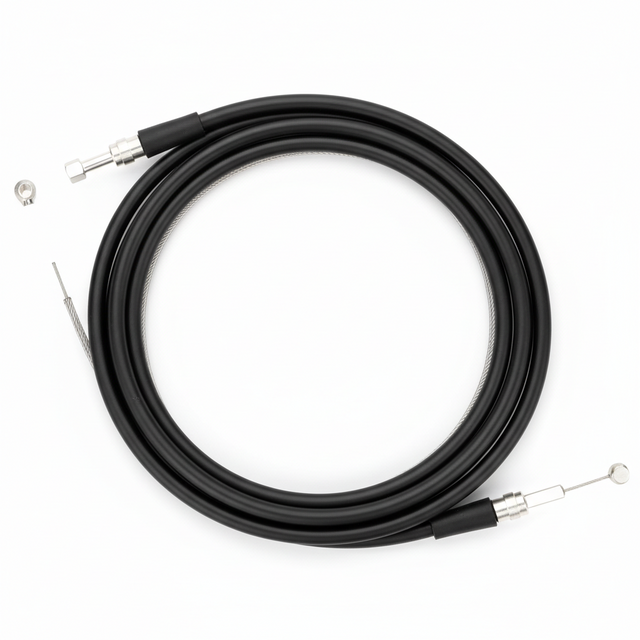 Câble de frein complet, vue principale de face, accessoire et composant d'origine compatible PURE pour véhicule de mobilité urbaine.