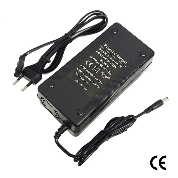 Chargeur 48 V (sortie 54,6 V) Connecteur CC 2 A 5,5 × 2,5 mm [Standard]