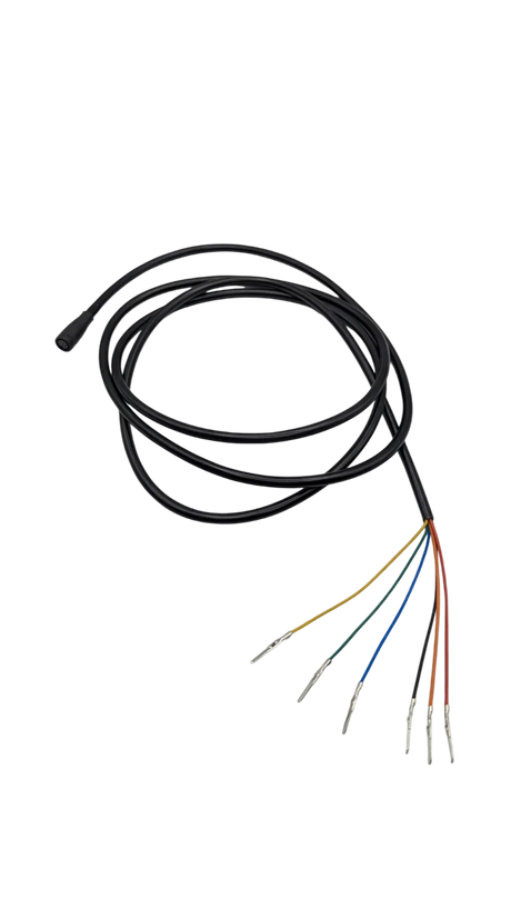 DUALTRON | CABLE DISPLAY EY3 6 PINS, vue principale de face, pièce de rechange certifiée (Écrans / Displays) compatible Volt pour trottinette électrique.