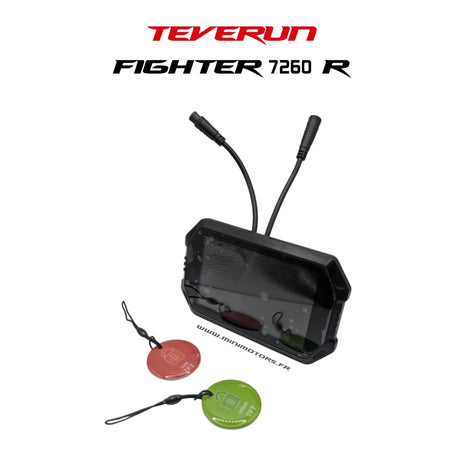TEVERUN FIGHTER 7260R | DISPLAY TFT 4 POUCES, vue principale de face, pièce de rechange certifiée (Écrans / Displays) compatible Volt pour trottinette électrique.