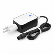Chargeur AUS - 48v, vue principale de face, accessoire et composant d'origine compatible PURE pour véhicule de mobilité urbaine.