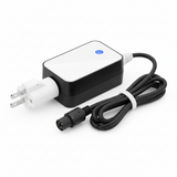 Chargeur AUS - 48v, vue principale de face, accessoire et composant d'origine compatible PURE pour véhicule de mobilité urbaine.
