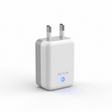 Chargeur britannique - 36 V 2,0 A, vue principale de face, accessoire et composant d'origine compatible PURE pour véhicule de mobilité urbaine.