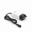 Chargeur britannique - 48v, vue principale de face, accessoire et composant d'origine compatible PURE pour véhicule de mobilité urbaine.