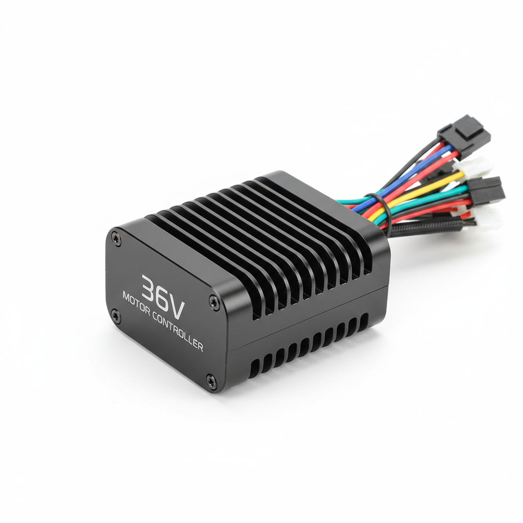 Contrôleur de moteur 36v 30km, vue principale de face, accessoire et composant d'origine compatible PURE pour véhicule de mobilité urbaine.