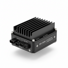 Contrôleur de moteur et dissipateur thermique 36 V 40/50 km, vue principale de face, accessoire et composant d'origine compatible PURE pour véhicule de mobilité urbaine.