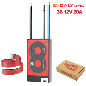 BMS DALY 3S 12V 20A Batterie Liion