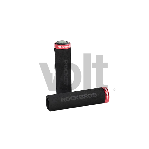 ROCKBROS POIGNEES MOUSSE (PAIRE) NOIRES
