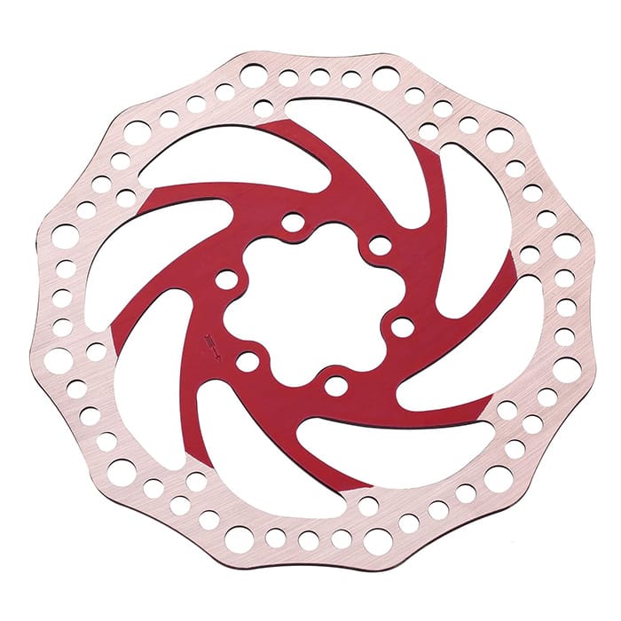 Disque de Frein 140mm 6 Trous Rouge [RAMBOMIL]