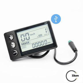 Écran S866 avec USB avec connecteur étanche