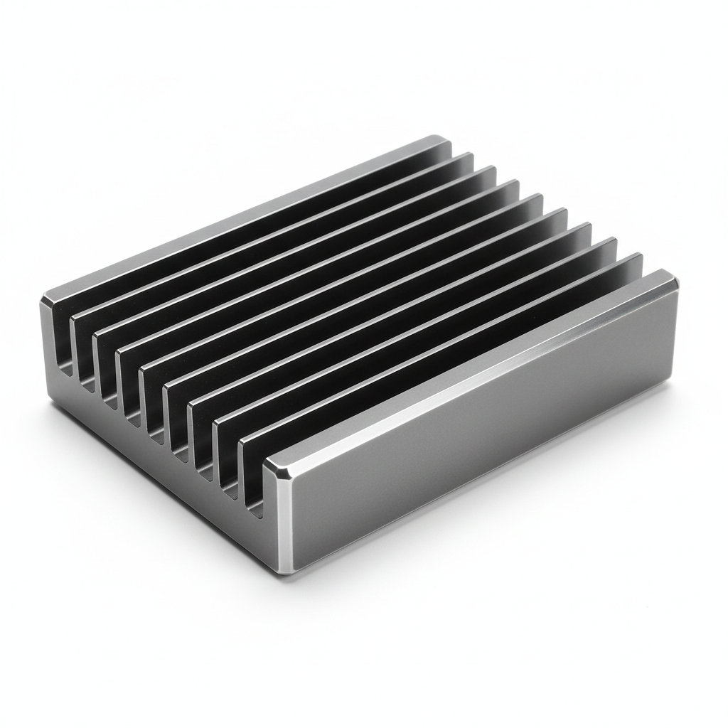 Dissipateur thermique du boîtier du contrôleur de moteur - GUN, vue principale de face, accessoire et composant d'origine compatible PURE pour véhicule de mobilité urbaine.