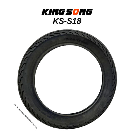 KS-S18 | PNEU, vue principale de face, pièce de rechange certifiée (Pneus) compatible Volt pour gyroroue et monocycle électrique.