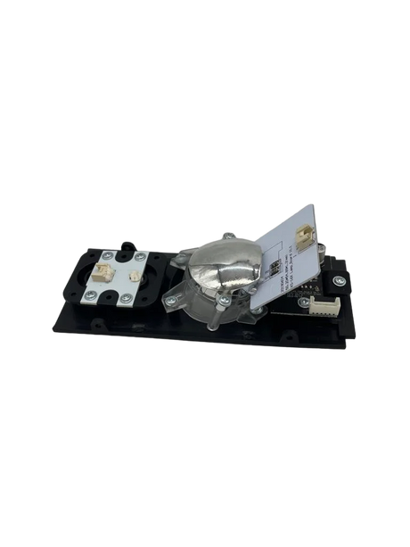 KS-16X | CACHE CENTRAL AVANT + POWER + PHARE, vue principale de face, pièce de rechange certifiée (Réflecteurs) compatible Volt pour gyroroue et monocycle électrique.
