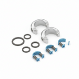 Ensemble de boucle d'arrêt de pivot de fourche - Advance/Flex, vue principale de face, accessoire et composant d'origine compatible PURE pour véhicule de mobilité urbaine.