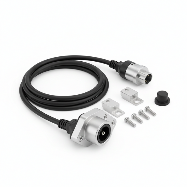 Ensemble port de charge - 48 V, vue principale de face, accessoire et composant d'origine compatible PURE pour véhicule de mobilité urbaine.