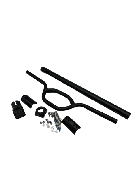 HERO S8 & X8 | SET KIT BMX COLONNE DE DIRECTION + GUIDON, vue principale de face, pièce de rechange certifiée (Guidons et potences) compatible Volt pour trottinette électrique.