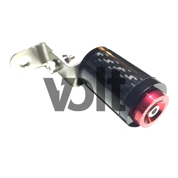 CARBON REVO SUPPORT DE FEUX ARRIÈRE ROUGE - 1 PAIRE - UNIVERSEL