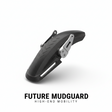 garde-boue arrière, vue principale de face, accessoire et composant d'origine compatible PURE pour véhicule de mobilité urbaine.