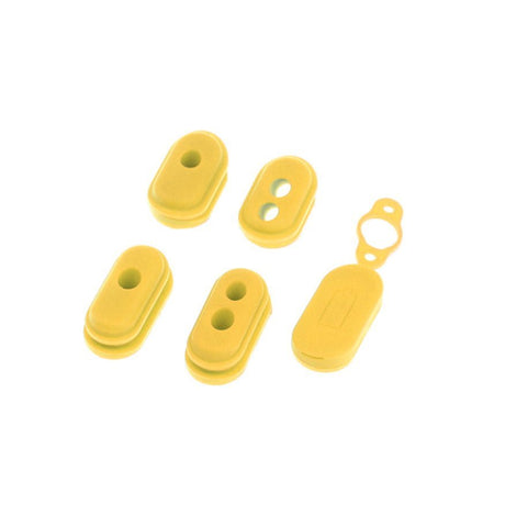 Câbles en caoutchouc colorés pour scooter Xiaomi M365 – pa couleur : jaune