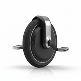 Gyroroue électrique Inmotion V8 noire 16 pouces avec éclairage LED, moteur 800 W, idéale pour les déplacements urbains et l'apprentissage.