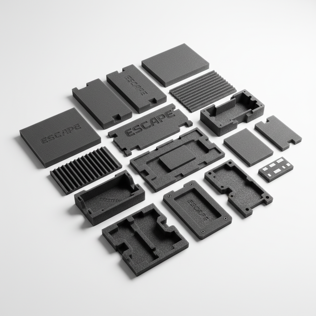 Kit de mousse de batterie Escape, vue principale de face, accessoire et composant d'origine compatible PURE pour véhicule de mobilité urbaine.