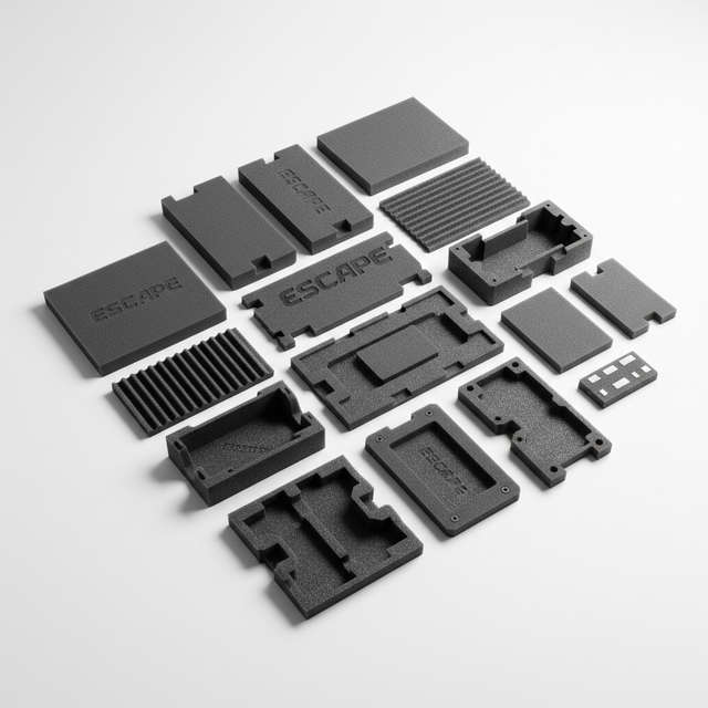 Kit de mousse de batterie Escape, vue principale de face, accessoire et composant d'origine compatible PURE pour véhicule de mobilité urbaine.