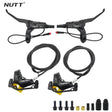 Kit de frein hydraulique NUTT 4 Pistons Droite+Droite