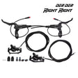 Kit Frein Hydraulique NUTT 2 Pistons DROITE/DROITE