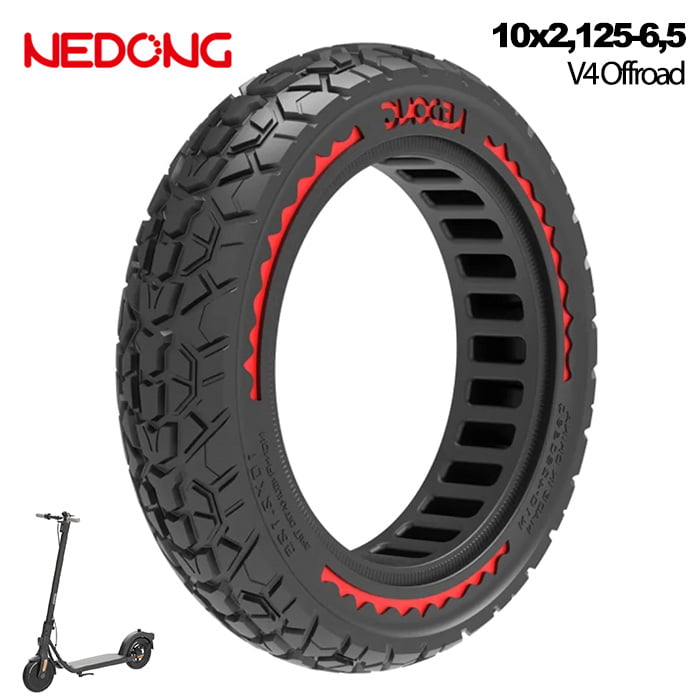 Roue pleine 10×2.125-6.5 tout-terrain[Nedong]
