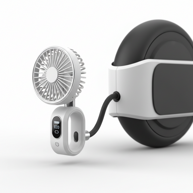 Mini Ventilateur Inmotion V10, vue principale de face, pièce de rechange certifiée (Monocycle électrique) compatible Blueway pour véhicule de mobilité urbaine.