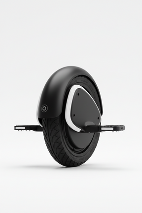Monoroue électrique Inmotion V5 noire compacte avec roue 14 pouces, éclairage LED et moteur puissant pour déplacements urbains.