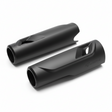 Paire de caches de fourche avant (noir), vue principale de face, accessoire et composant d'origine compatible PURE pour véhicule de mobilité urbaine.