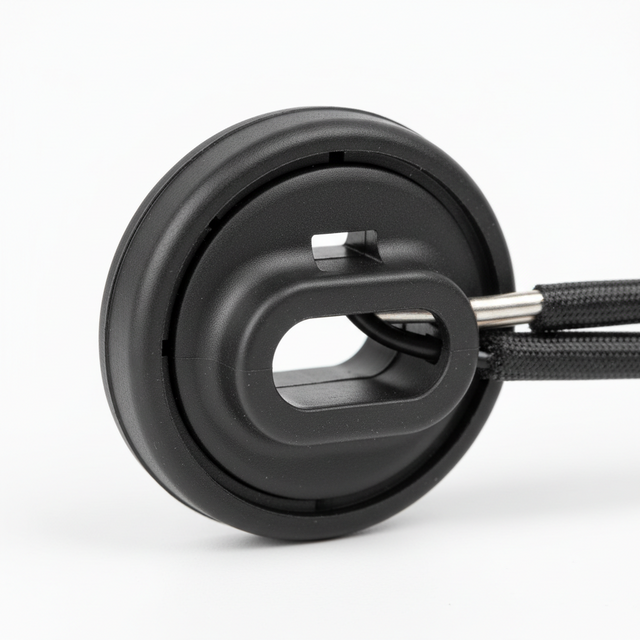 Passe-câble VCU du châssis arrière, vue principale de face, accessoire et composant d'origine compatible PURE pour véhicule de mobilité urbaine.