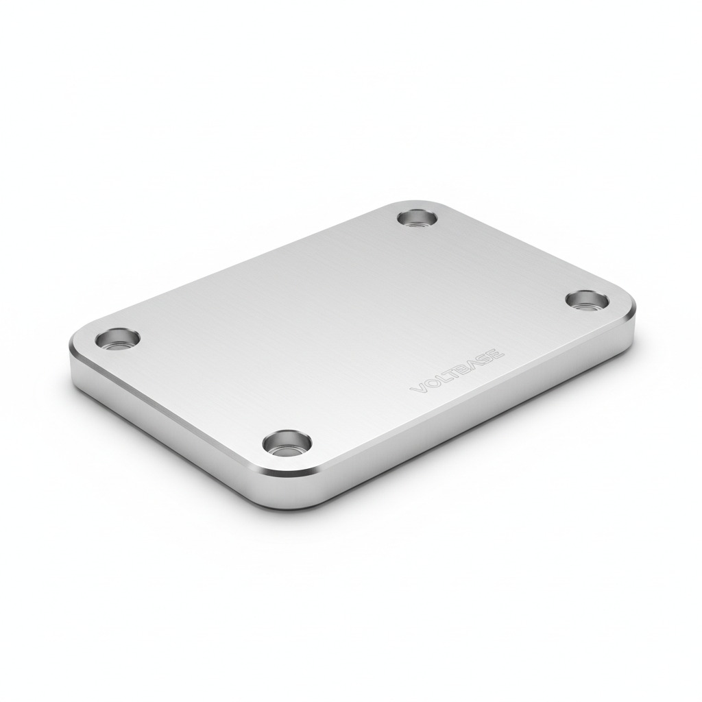 Plaque de base, vue principale de face, accessoire et composant d'origine compatible PURE pour véhicule de mobilité urbaine.