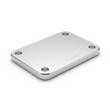 Plaque de base, vue principale de face, accessoire et composant d'origine compatible PURE pour véhicule de mobilité urbaine.